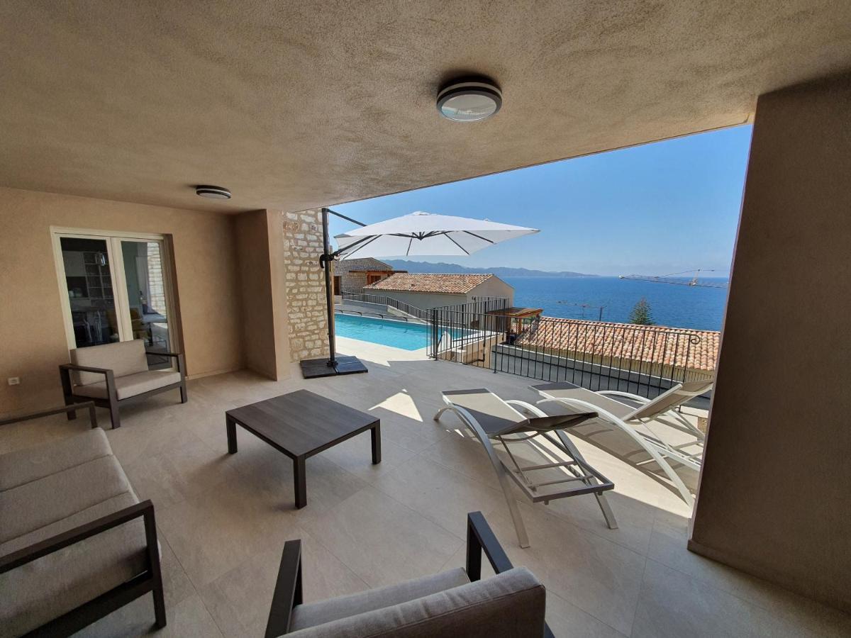 St-Florent Appartement Neuf Vue Mer Panoramique Piscine 4 Chambres - Mor401 Saint-Florent  Exterior photo